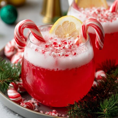 Candy Cane Christmas Punch