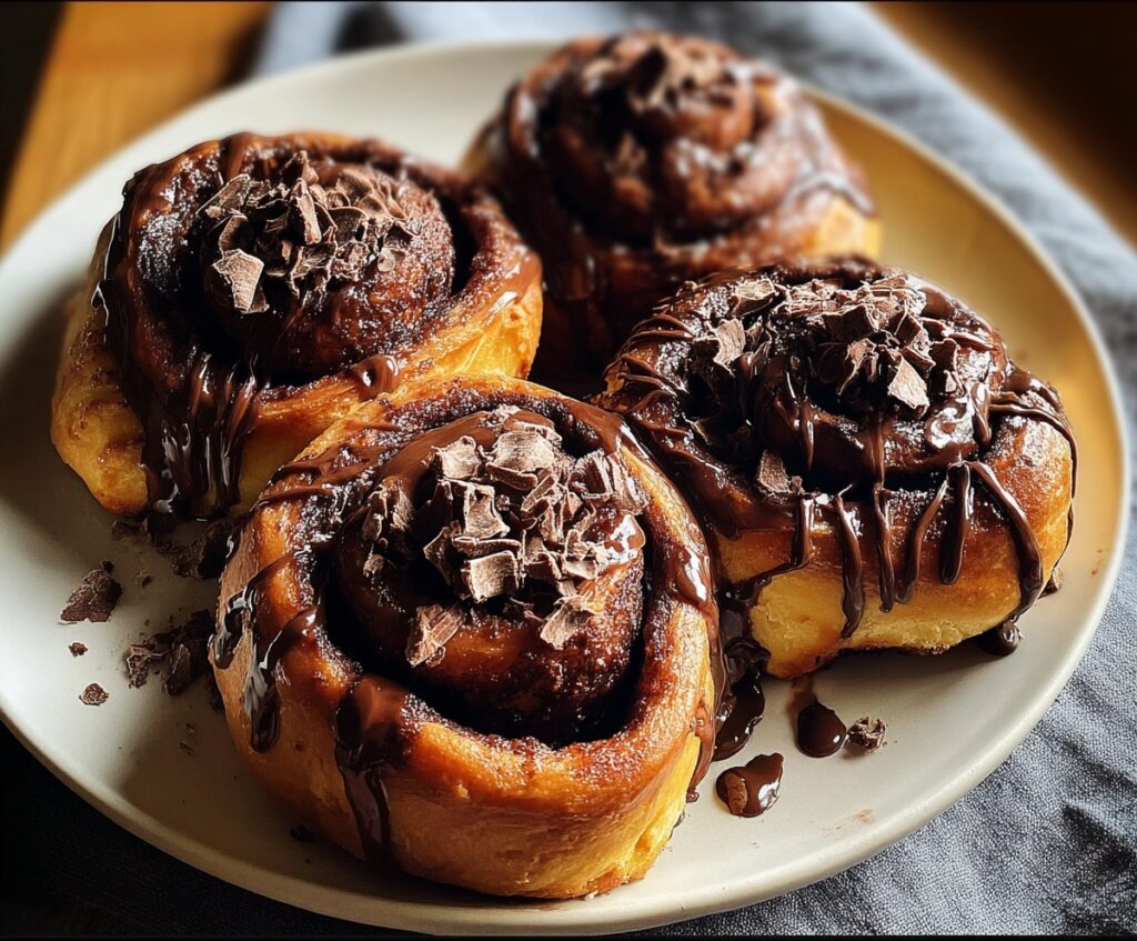 Chocolate Cinnamon Rolls