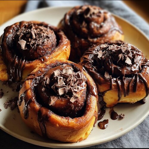 Chocolate Cinnamon Rolls