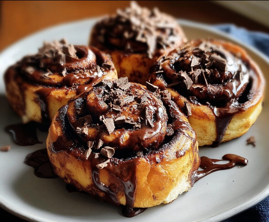 Chocolate Cinnamon Rolls