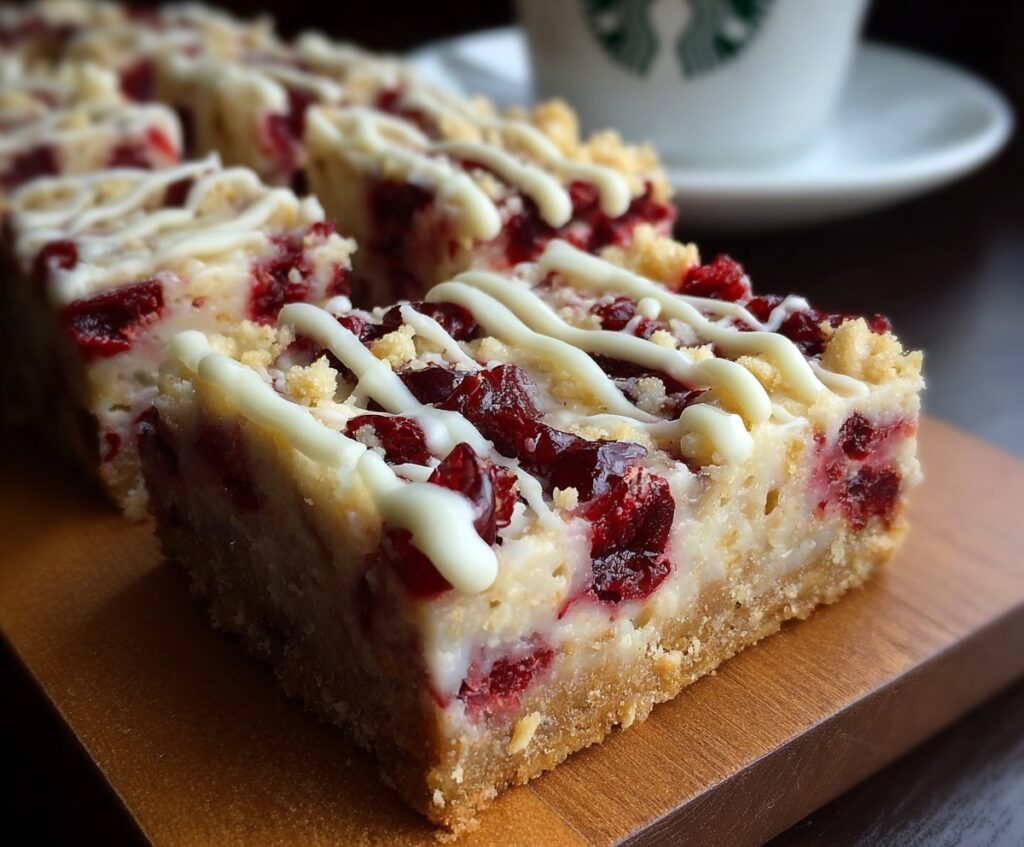 Cranberry Bliss Bars Starbucks