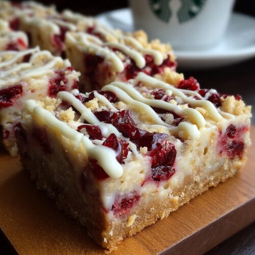 Cranberry Bliss Bars Starbucks