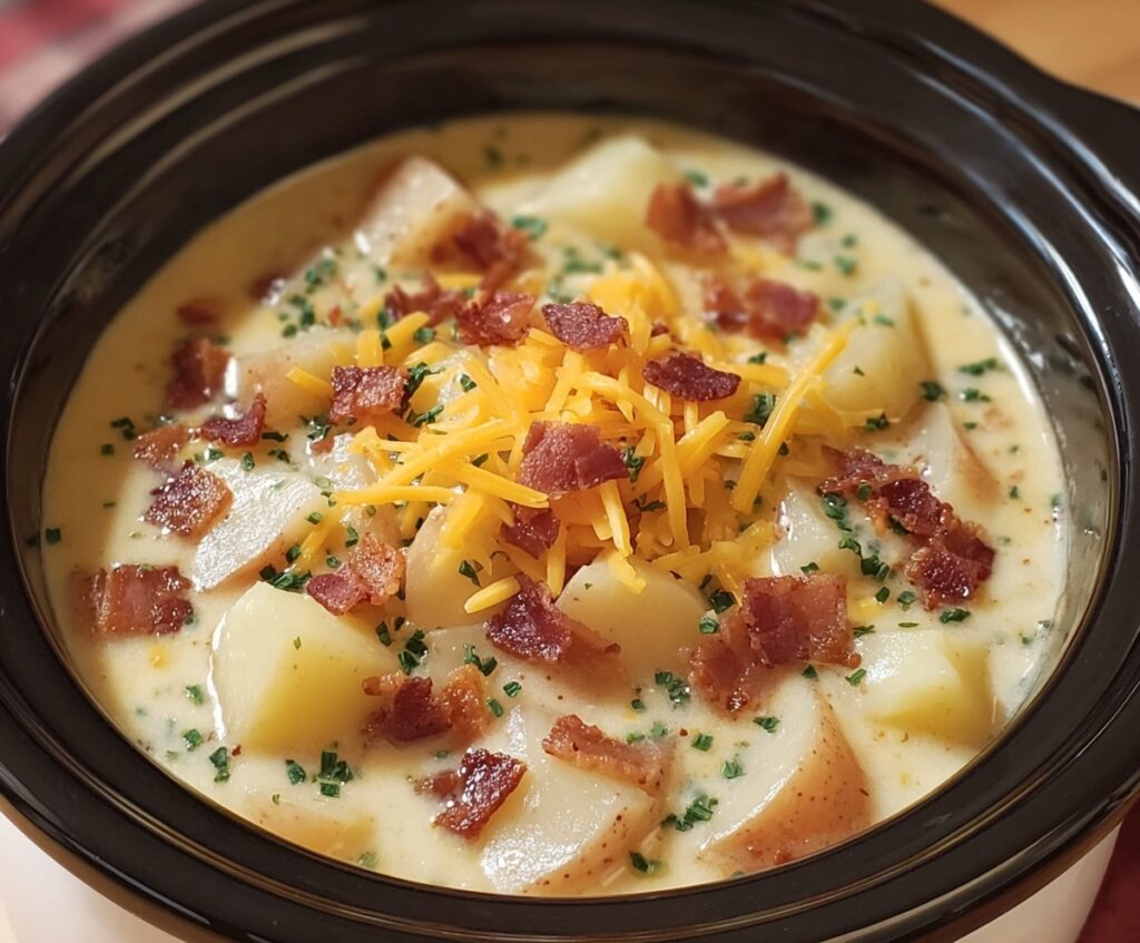 Crock Pot Crack Potato Soup