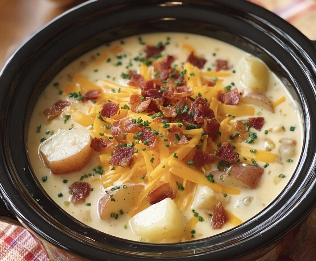 Crock Pot Crack Potato Soup