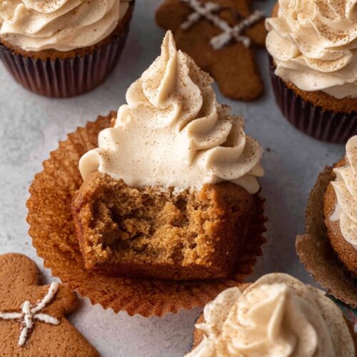 Gingerbread Cupcakes