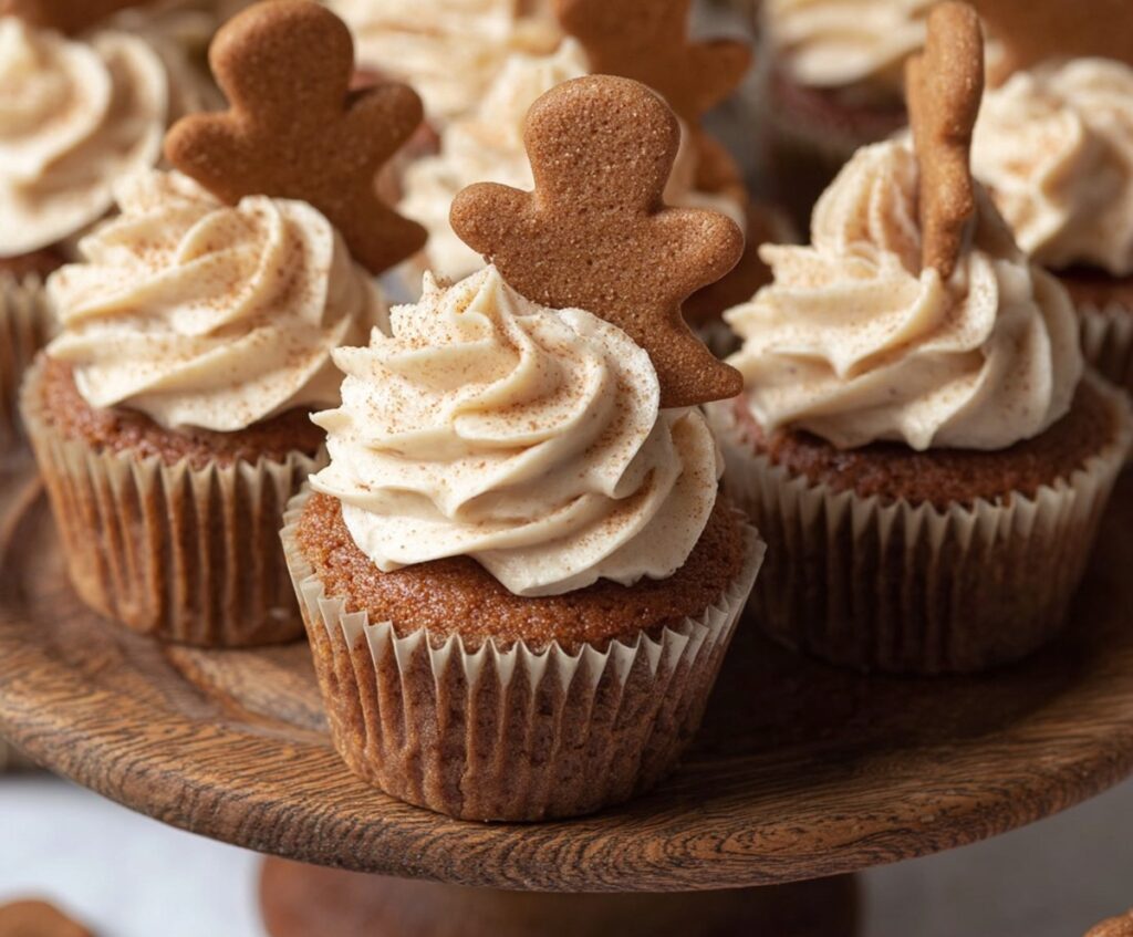 Gingerbread Cupcakes