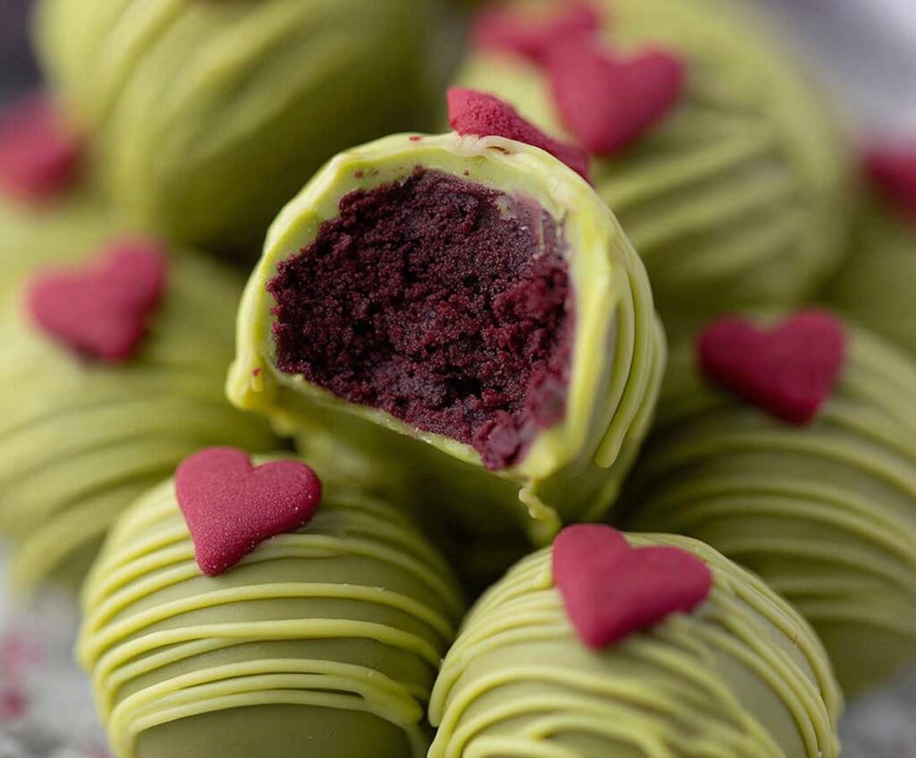 Grinch Oreo Truffles