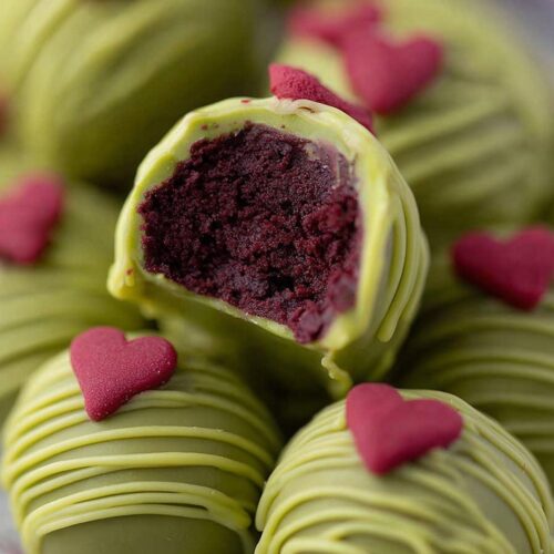 Grinch Oreo Truffles