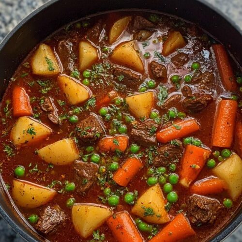 Homemade Stovetop Beef Stew