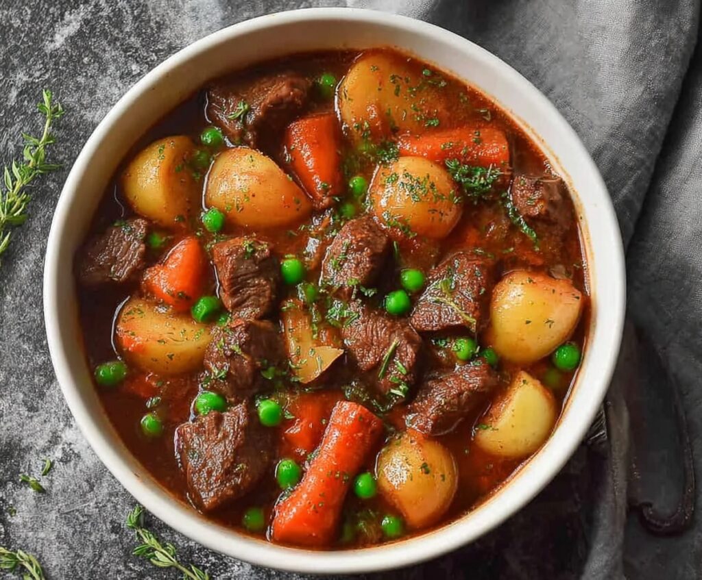 Homemade Stovetop Beef Stew