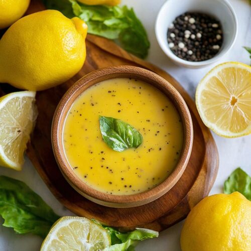 lemon vinaigrette dressing