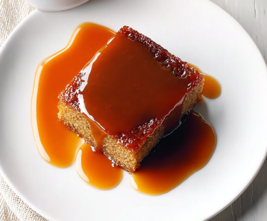 moist sticky toffee pudding without dates
