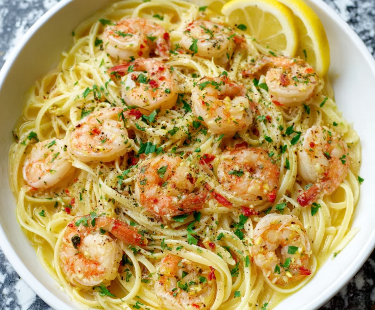 Shrimp Scampi Pasta Recipe