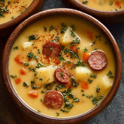 Slow Cooker Cajun Potato Soup