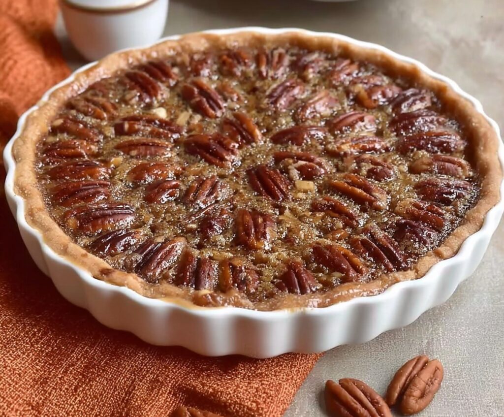 Sweet Sugar Free Keto Pecan Pie