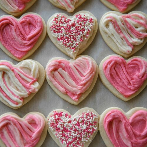 Valentine Sugar Cookies