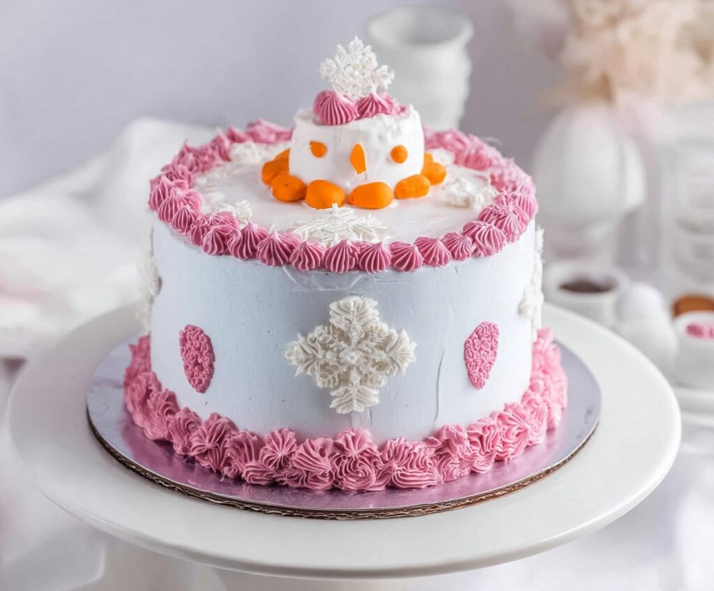 Winter ONEderland Cake