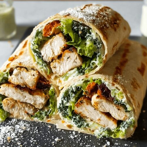 chicken ceasar wrap