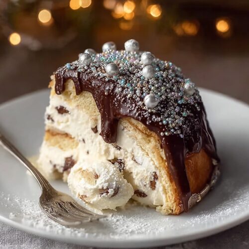 Panettone Ice Cream Cake
