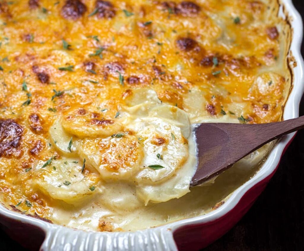 scalloped potatoes