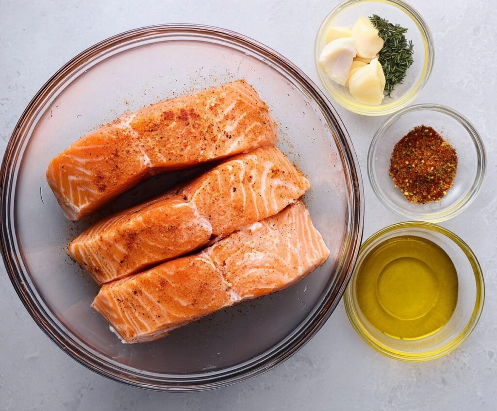 Air Fryer Salmon