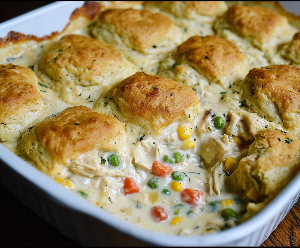 Chicken Pot Pie Casserole