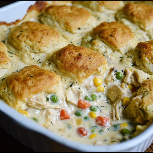 Chicken Pot Pie Casserole