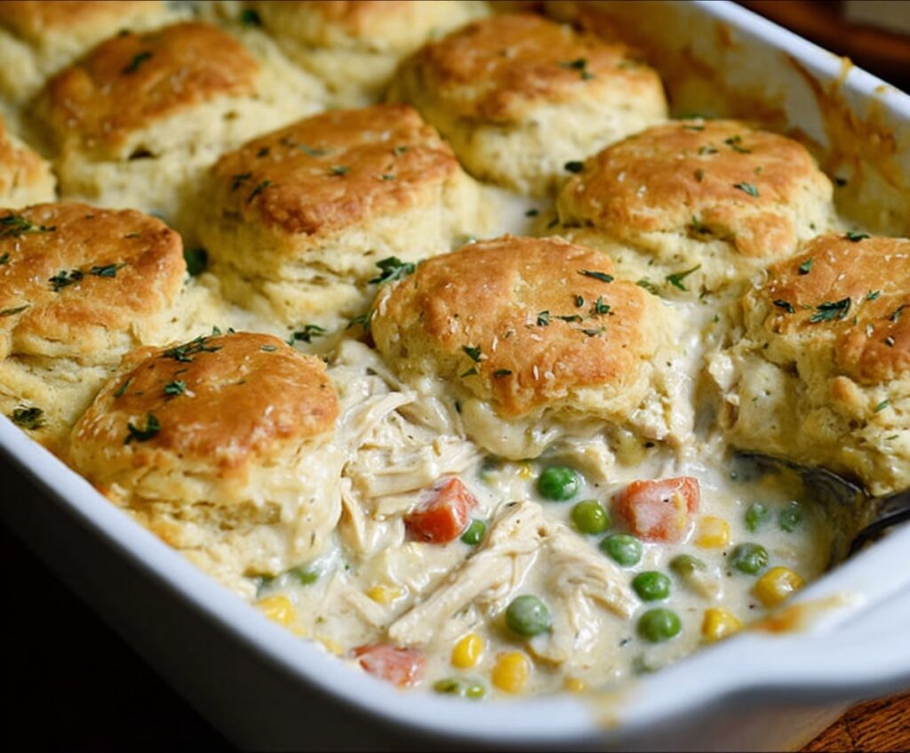 Chicken Pot Pie Casserole