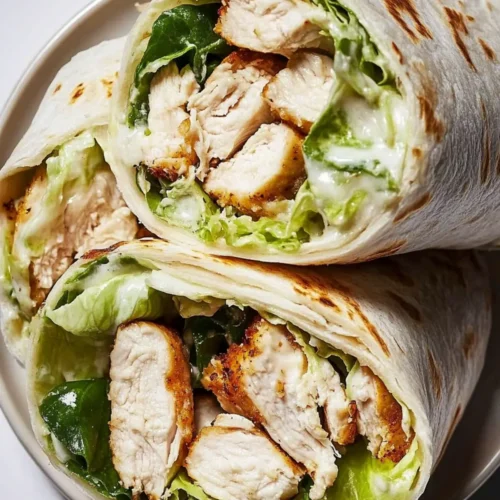 chicken ceasar wrap