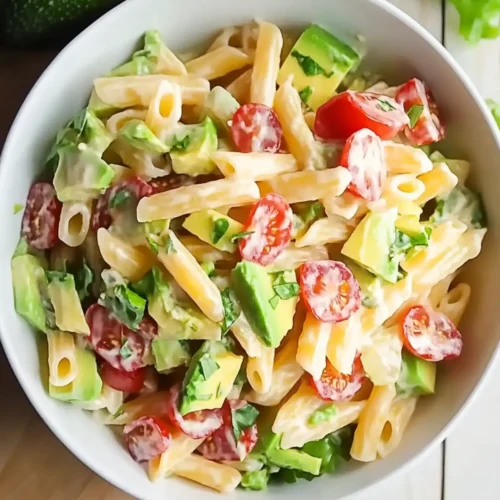avocado pasta salad