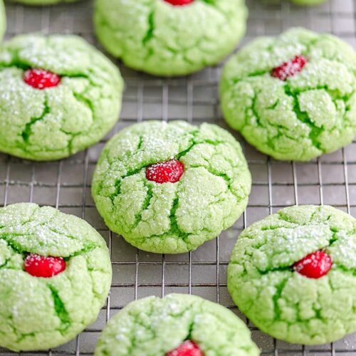 grinch cookies recipe