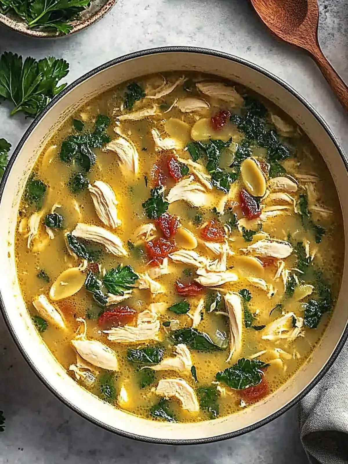 Homemade Gluten Free Marry Me Chicken Soup