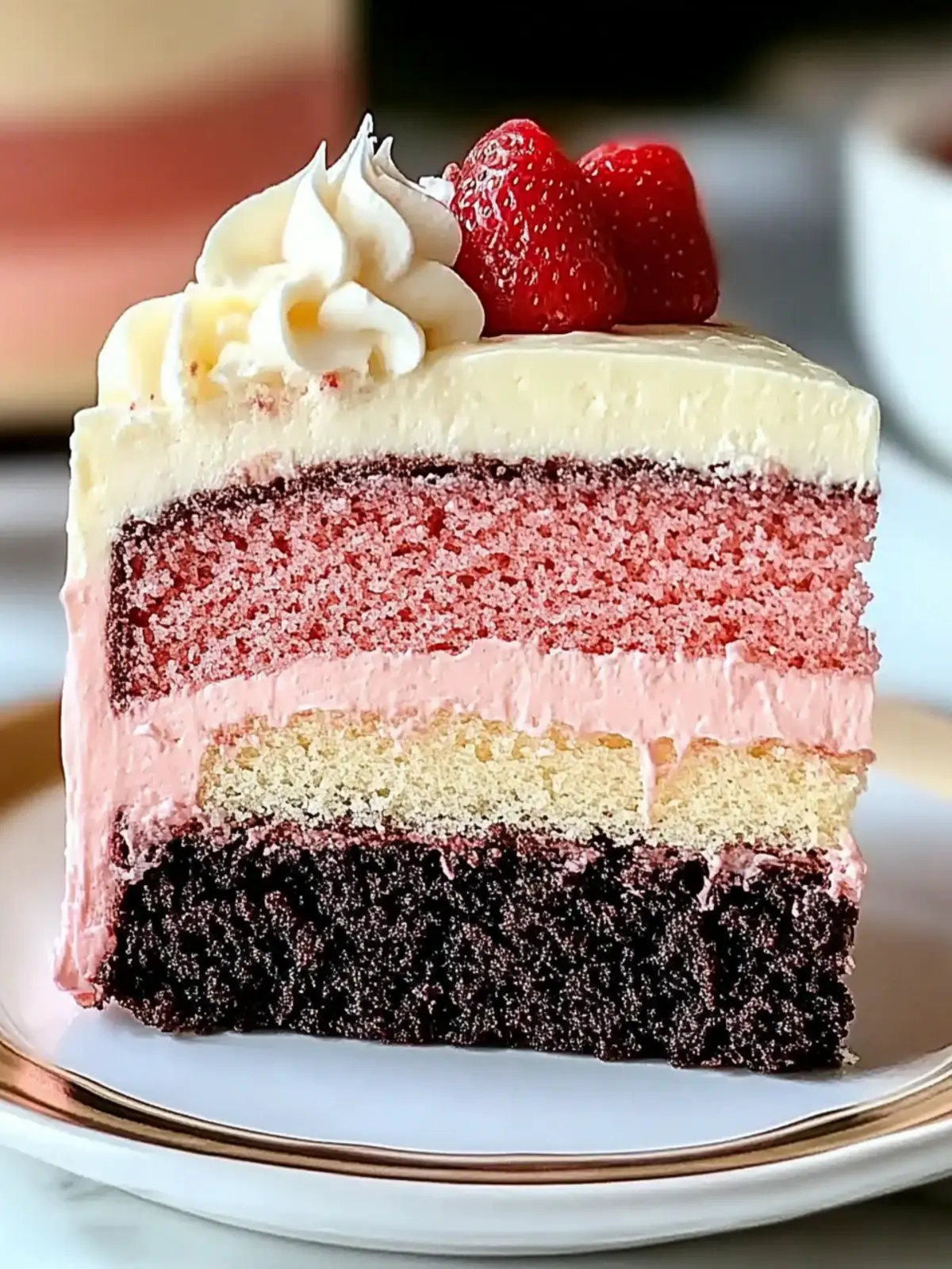 neopolitan cake