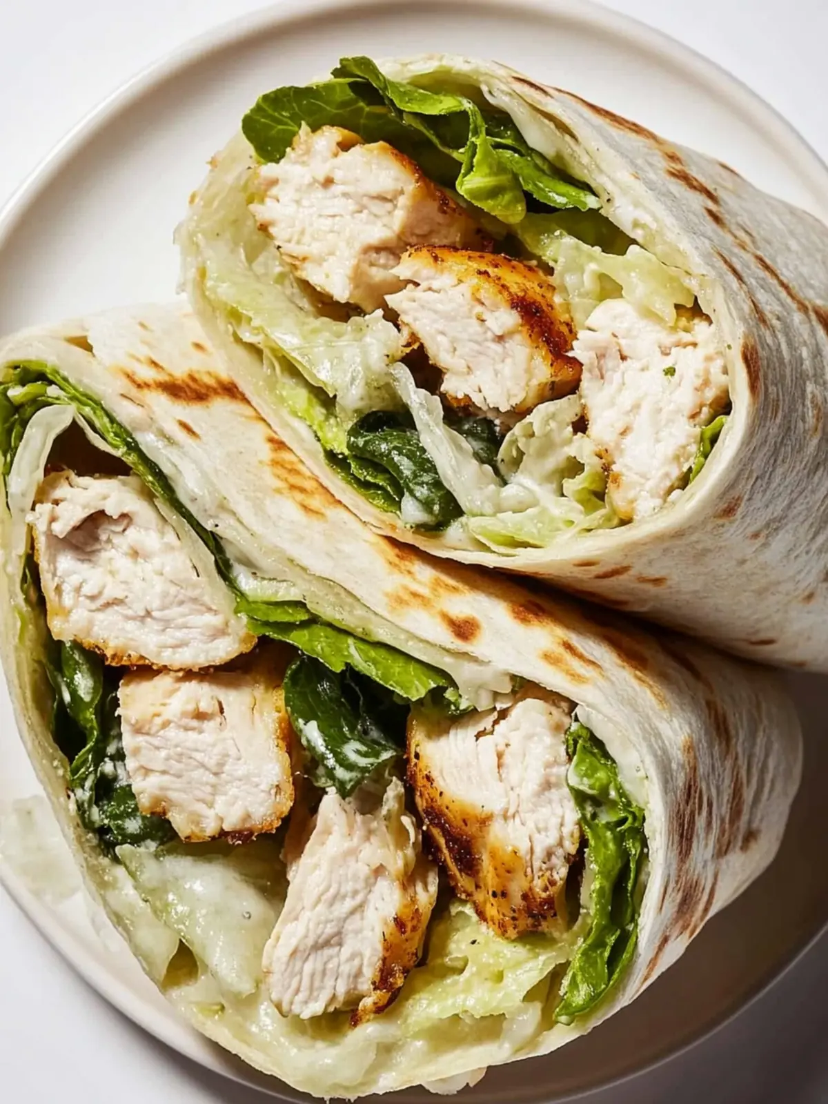 chicken ceasar wrap