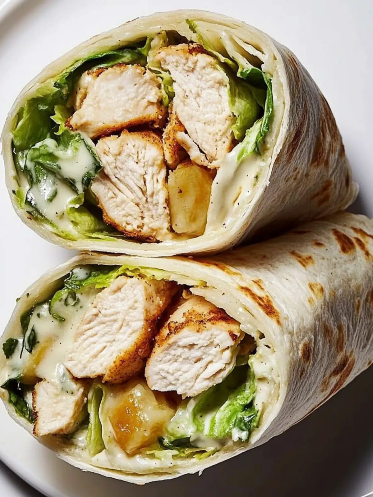 chicken ceasar wrap