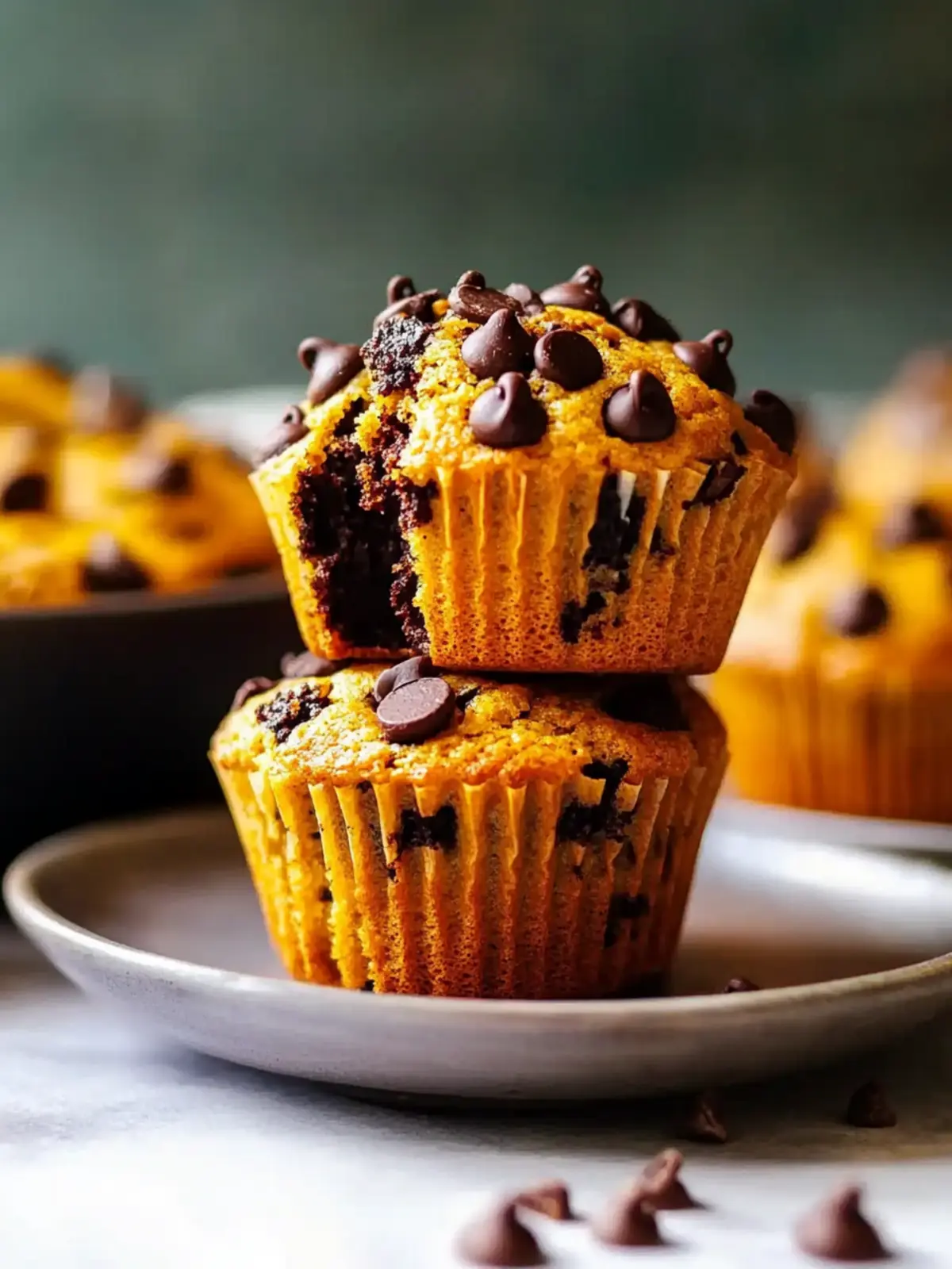 chocolate chip muffins