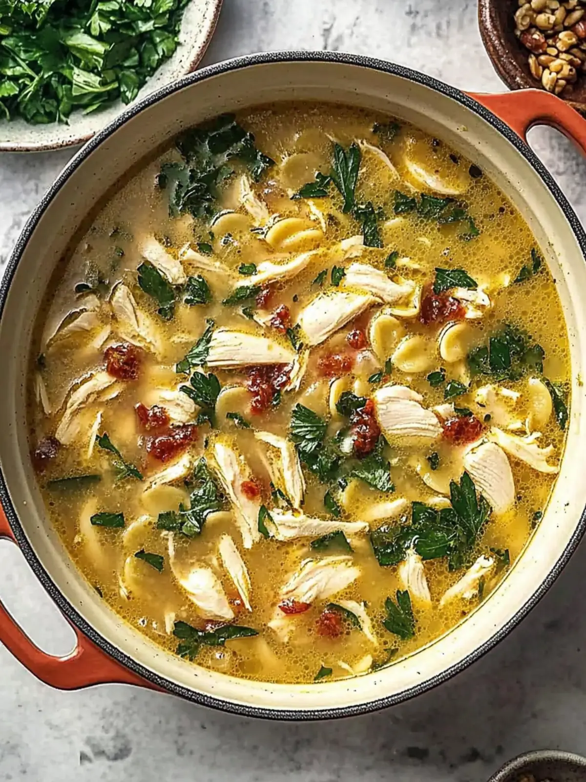 Homemade Gluten Free Marry Me Chicken Soup