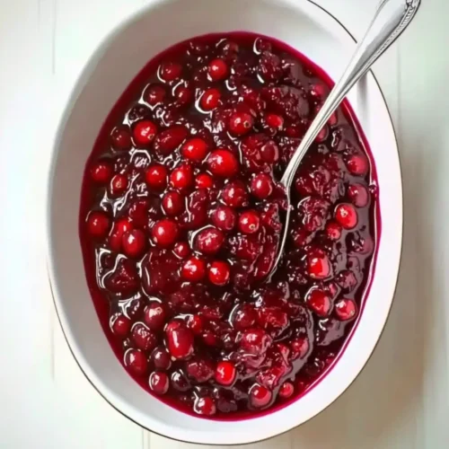 Wine Cranberry Sauce with Zinfandel