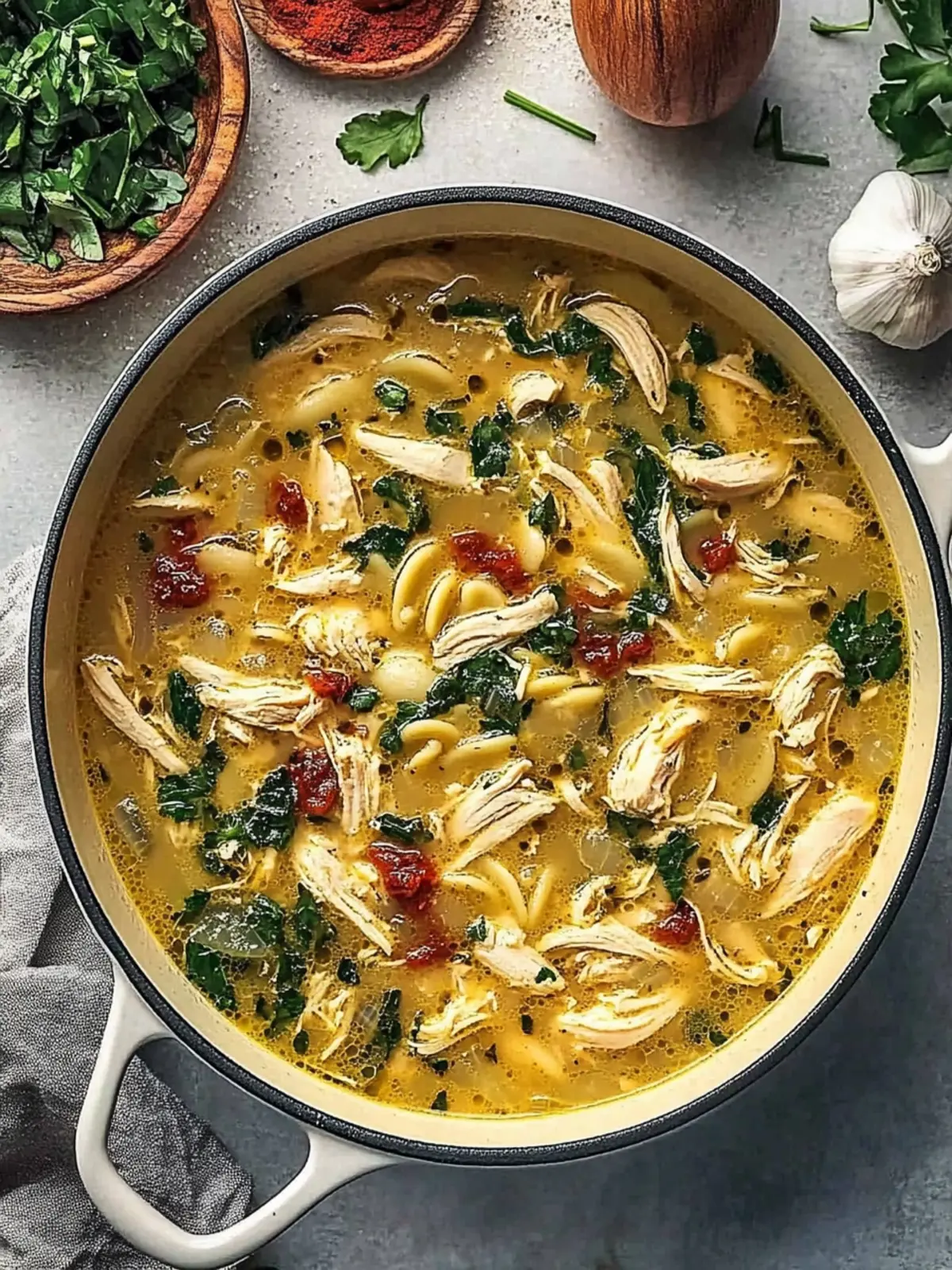 Homemade Gluten Free Marry Me Chicken Soup