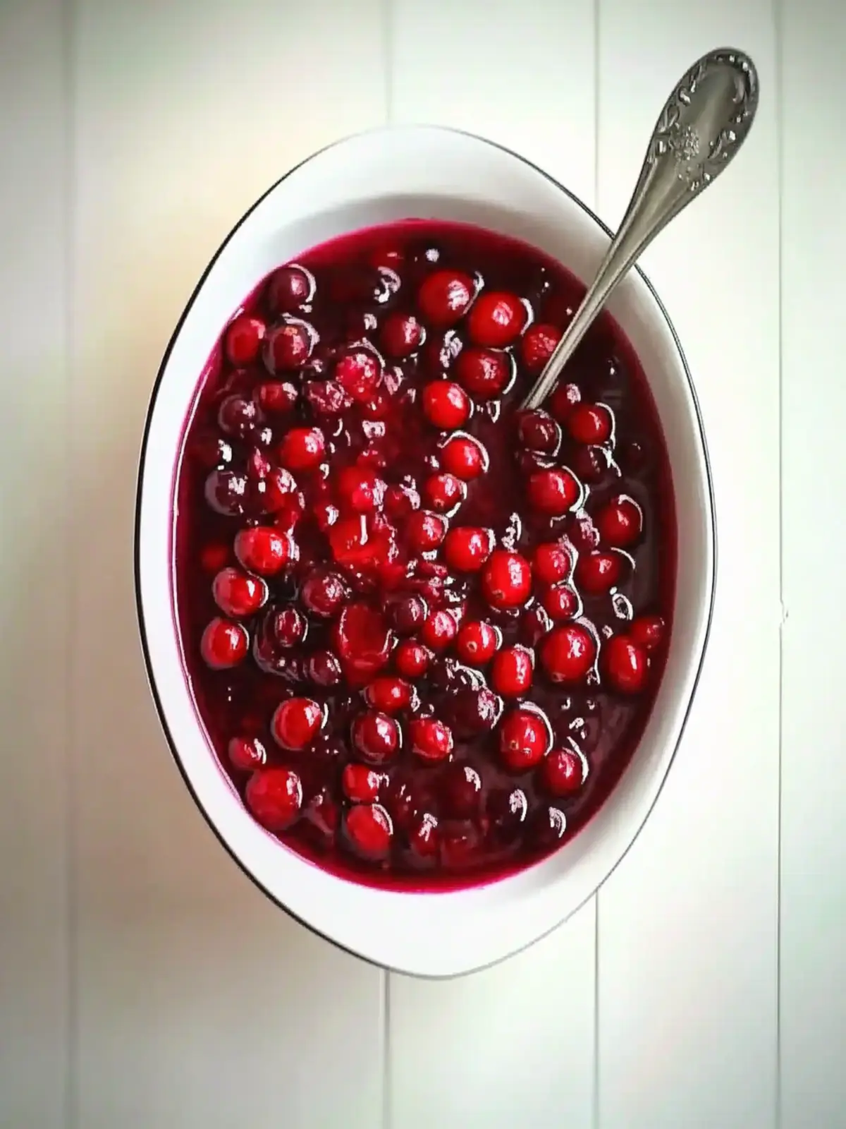 Wine Cranberry Sauce with Zinfandel