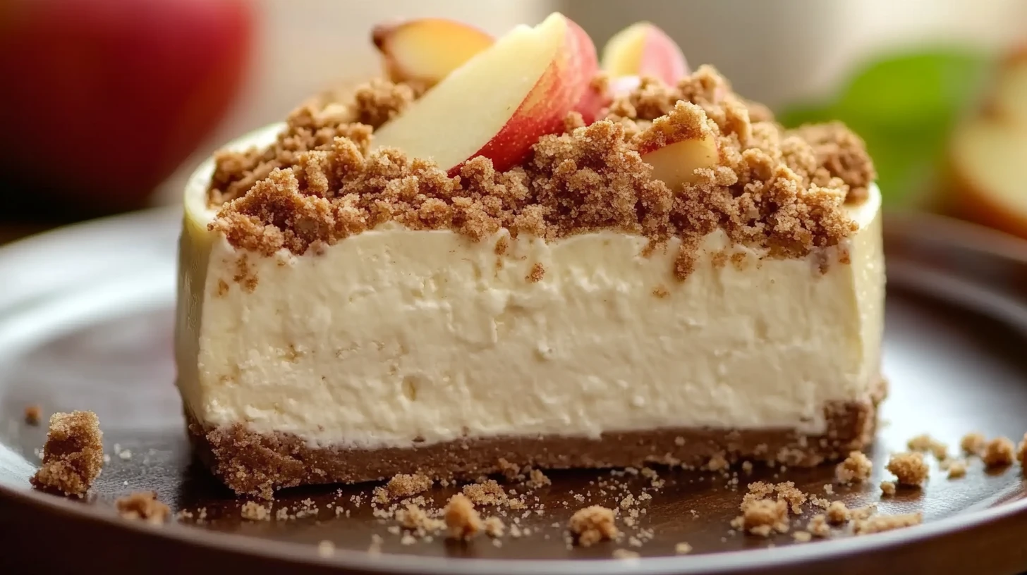 Apple Crumble Cheesecake: A Perfect Fall Dessert
