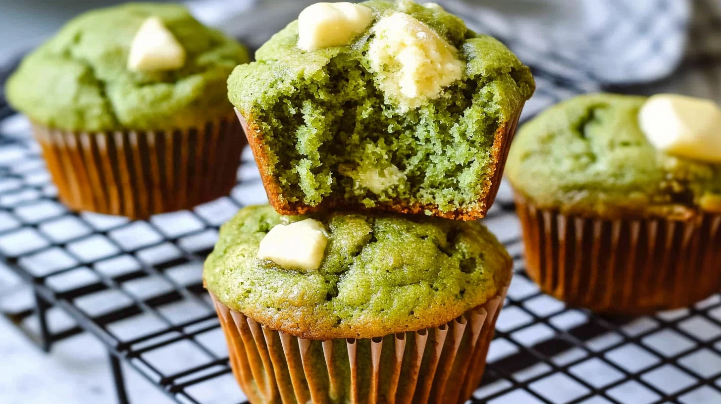 Delicious Matcha Muffin Recipe with Almond Flour