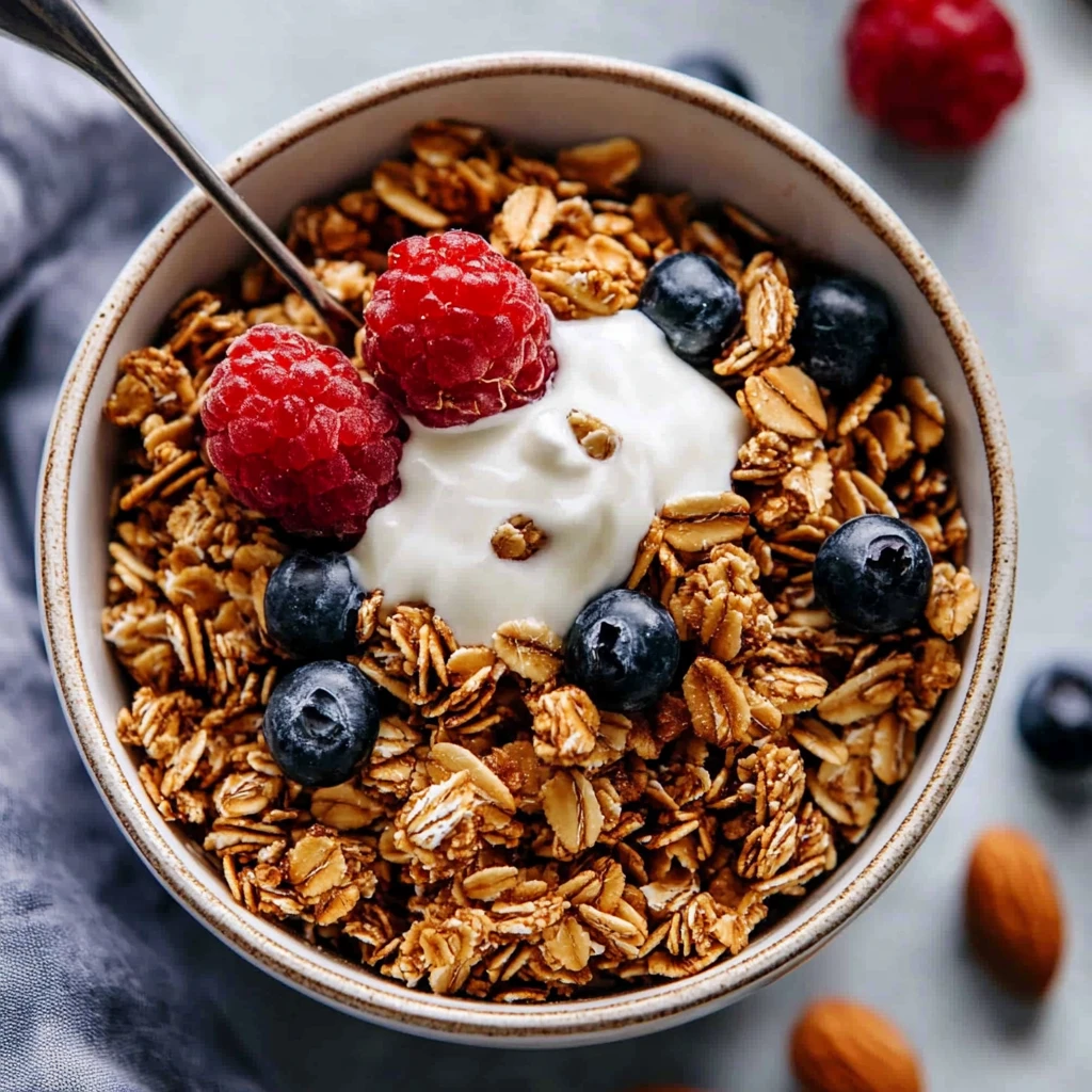 Easy Vanilla Nut Granola