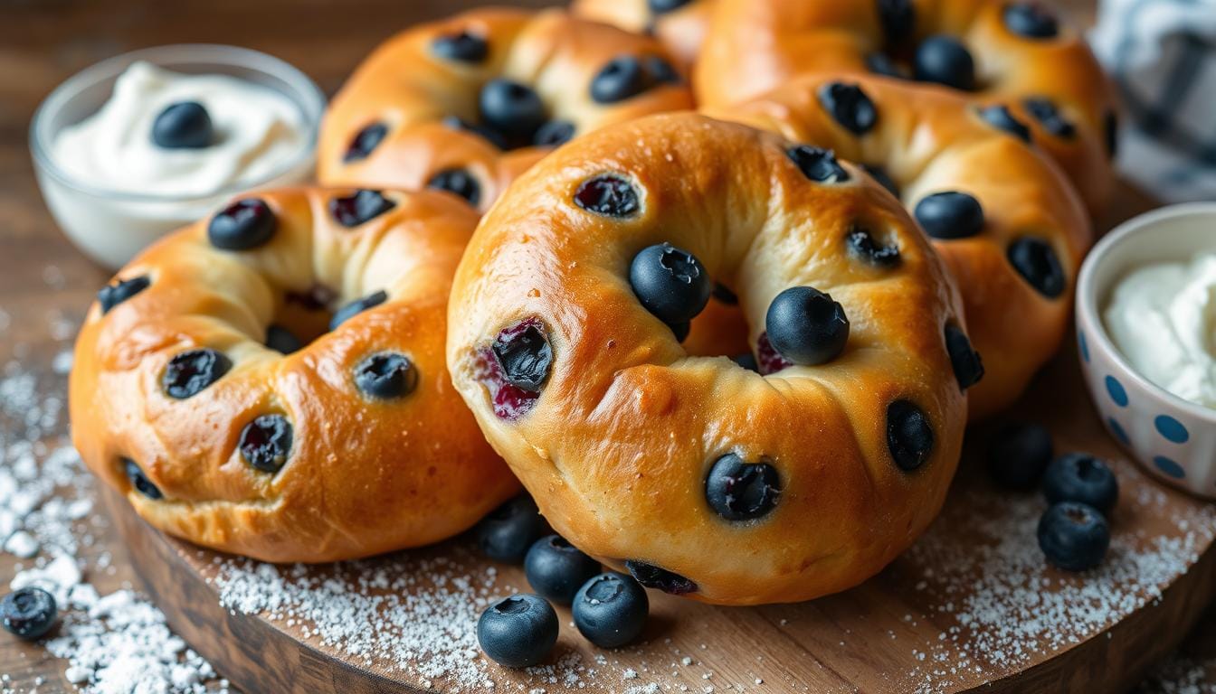 Blueberry Bagel Recipe Fresh Chewy Recipe Blueberry Bagel Recipe Fresh Chewy Recipe