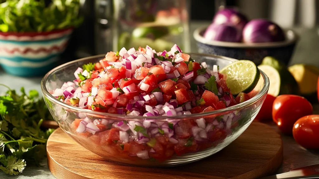 cebolla ensalada preparation