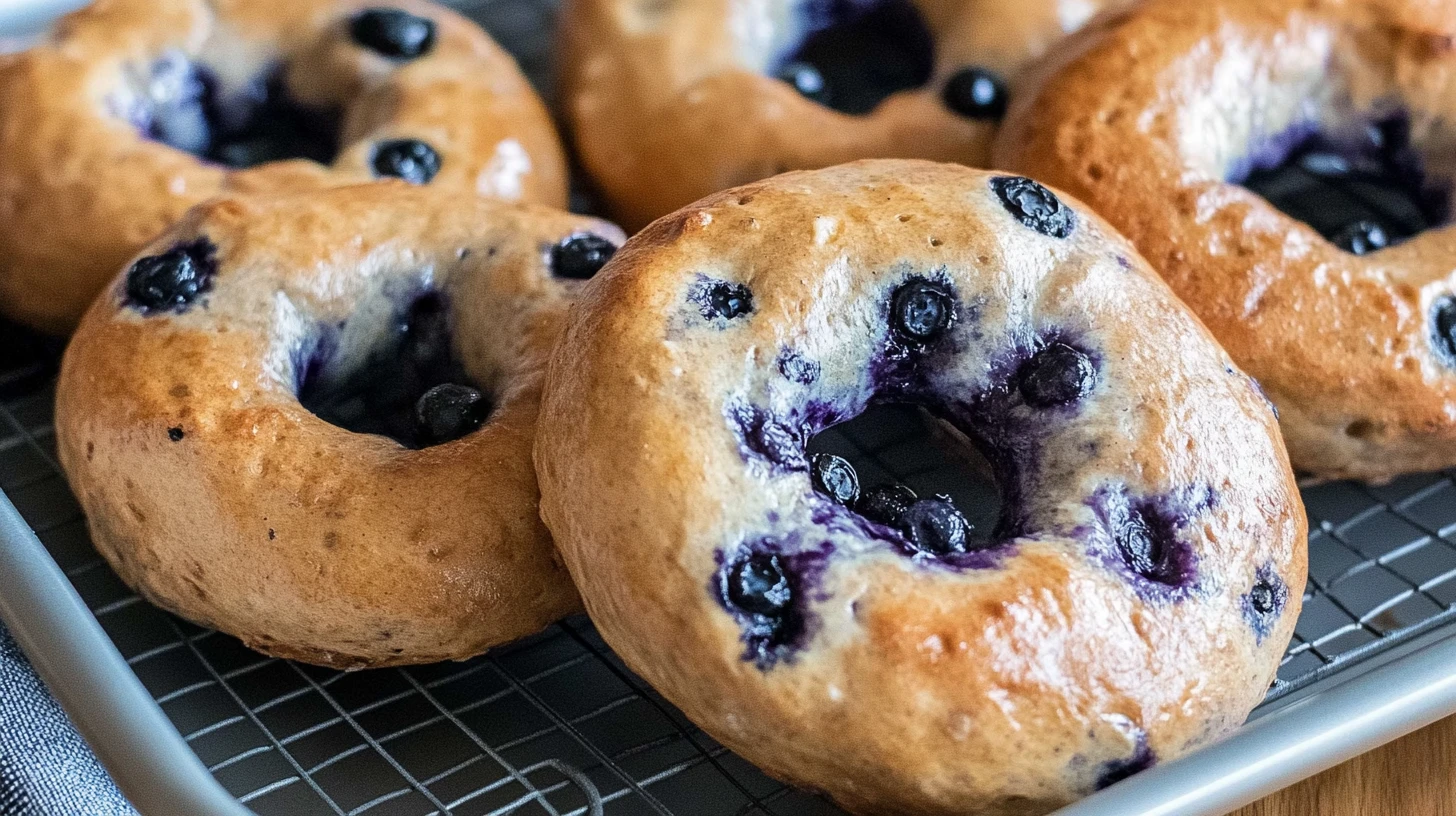 Easy Homemade Blueberry Bagel Recipe | Fresh & Chewy