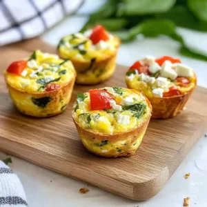 Mediterranean Egg Muffins step by step