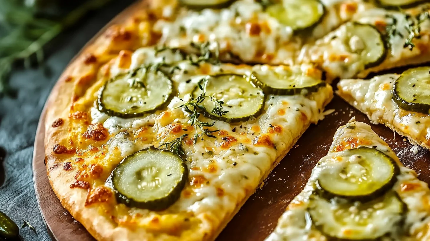 Pickle Pizza Recipe – A Tangy, Cheesy Twist!