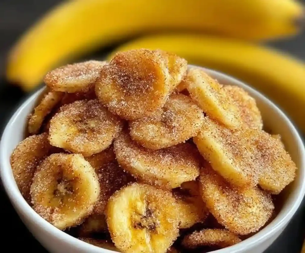 Air Fryer Banana Chips