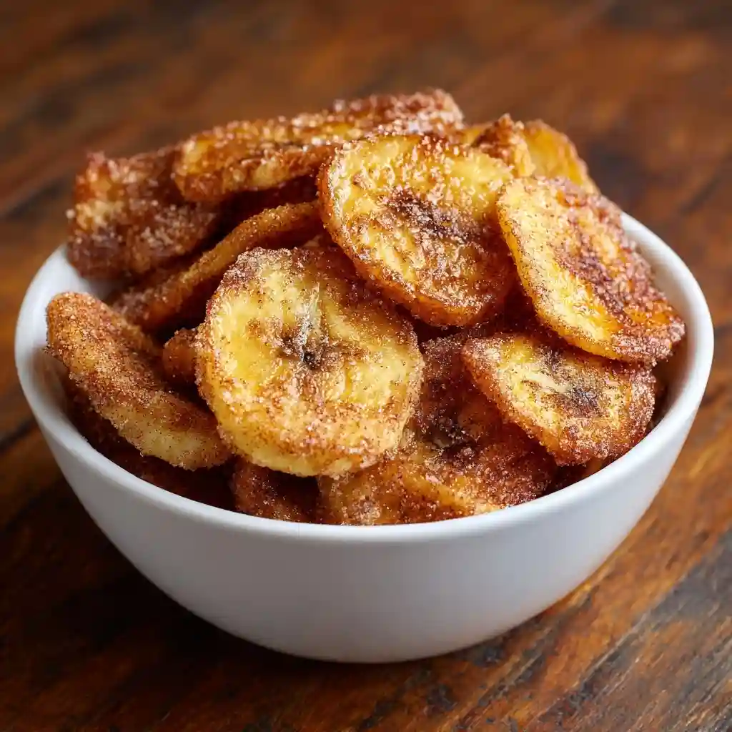Air Fryer Banana Chips